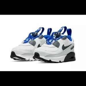 Nike Air Max 90 Toggle White Grey Fog CV0064-100 Size 3Y